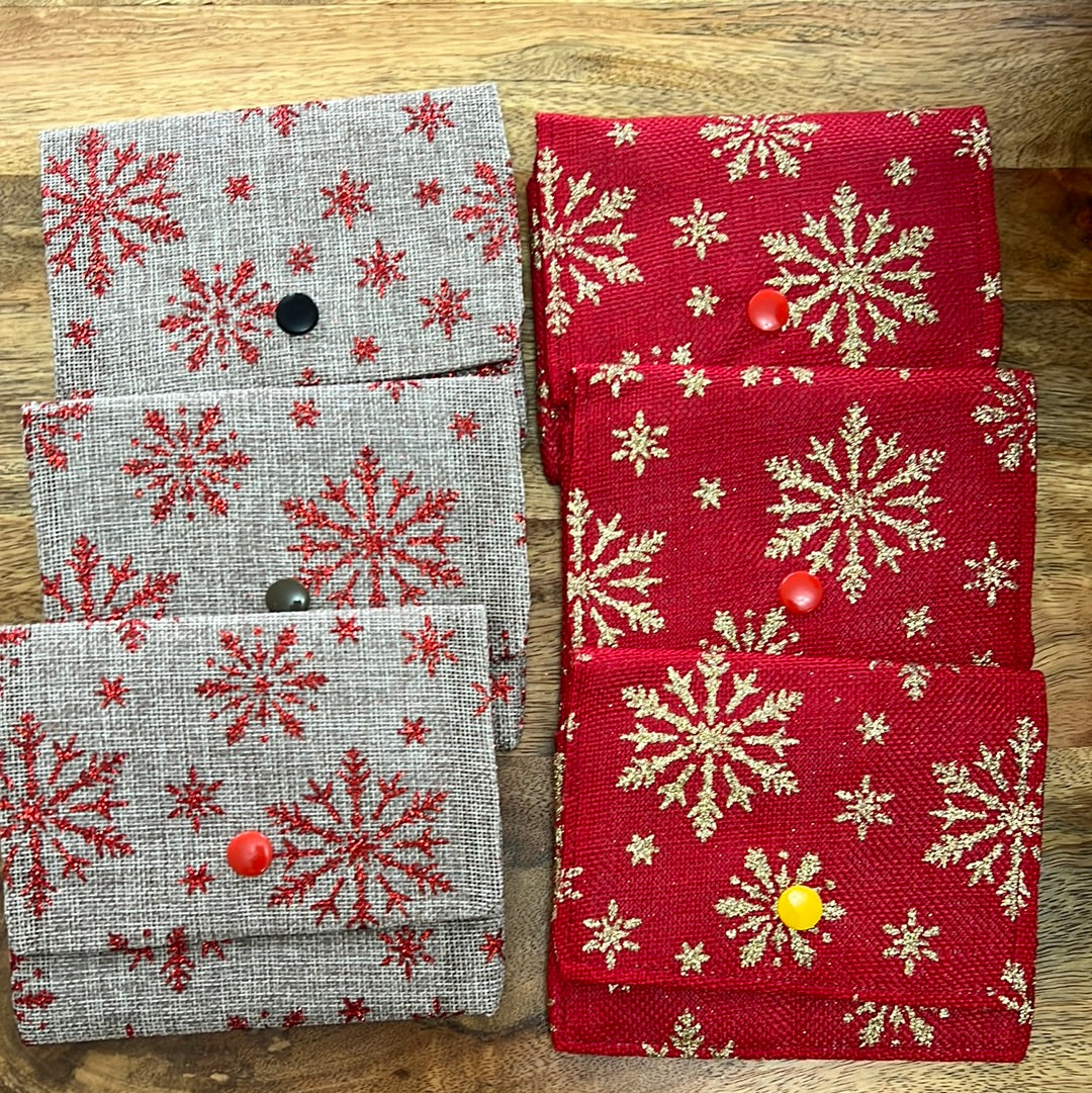 Christmas purse
