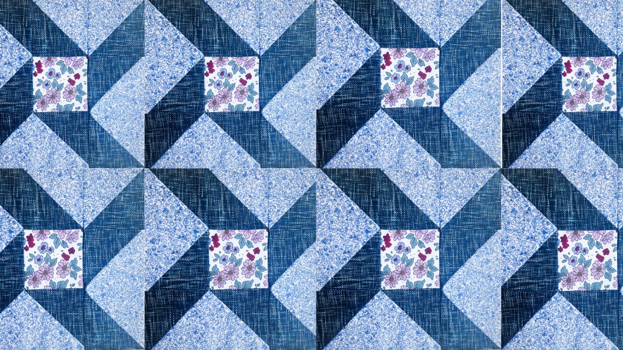 MEMEBERS FREE PATTTERN ESSENTRIC STAR BLOCK