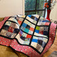 9 patch handmade quilt
