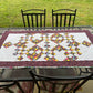 Disappearing 4 PATCH TABLE QUILT