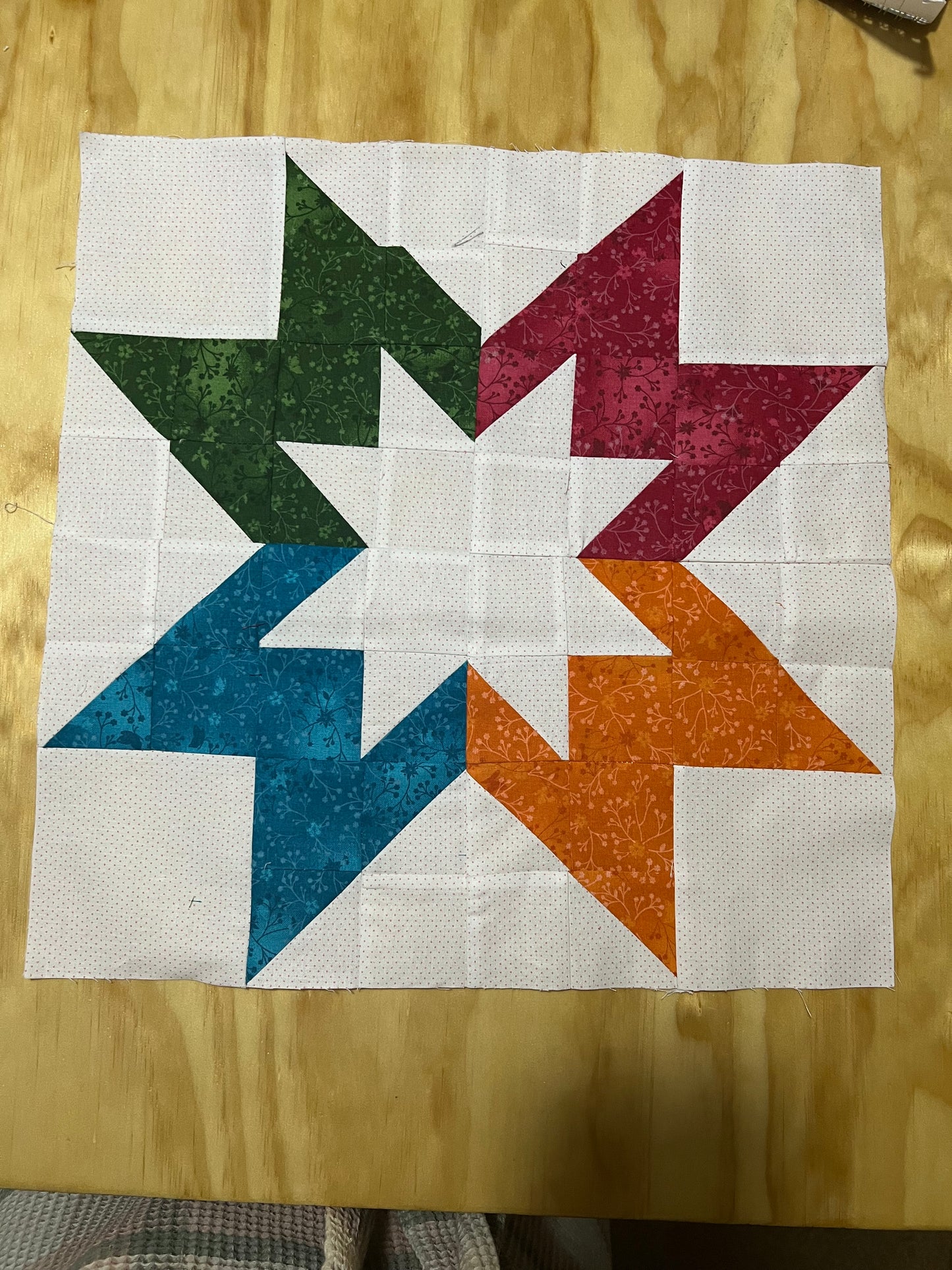 Starburst Quilt block