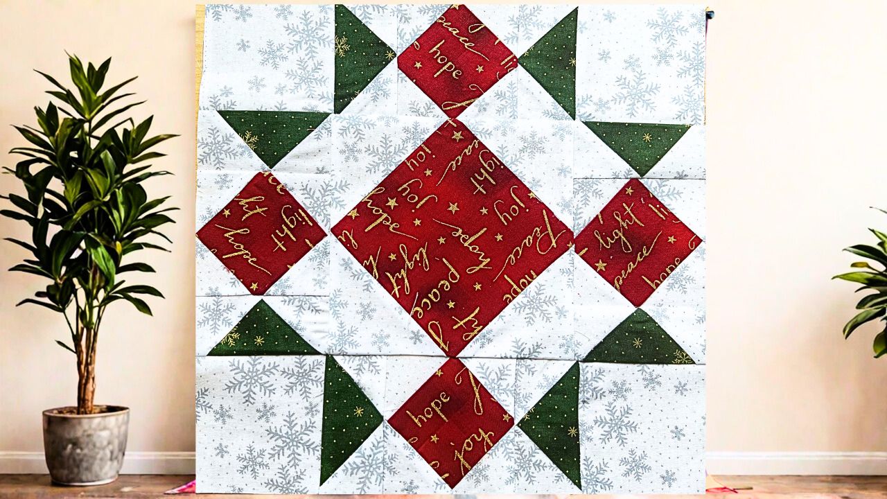 Beacon of Lights Quilt block