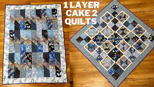 Layer Cake Blues ...1 LAYER CAKE 2 QUILTS