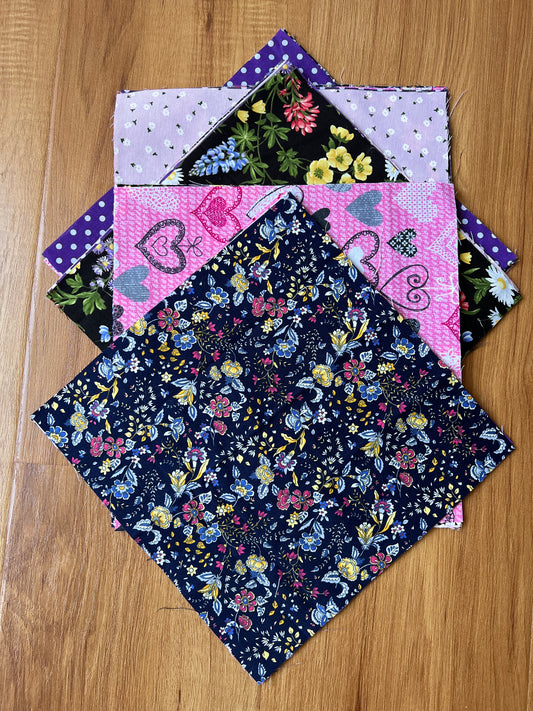 Layer-cake,  CAKE CRUMBS BEDSIZE QUILT KIT