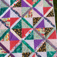 Stunning Patchwork Criss cross quilt
